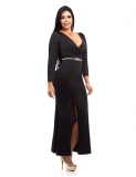 VESTIDO PITBULL REF VL 2334 NEGRO