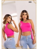 BLUSA PITBULL REF BL4315 FUCSIA