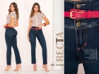 JEANS LEVANTACOLA COLOMBIANO REF SV1658