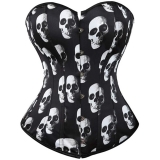 CORS� DE CALAVERA NEGRO N23663