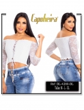 BLUSA CAPOHEIRA REF BL4280 BLANCO