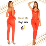 ENTERIZO  BLESS ME REF BM1551NARANJA