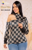 BLUSA LARGA BLESS ME REF BM1618 NEGRO