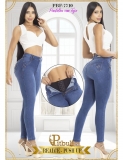 JEANS CON FAJA EN CINTURA  PITBULL PTF7710