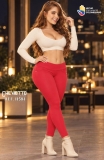 JEANS CHEVIOTTO REF 11581 ROJO