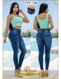 JEANS CON FAJA EN CINTURA  PITBULL PTF7700