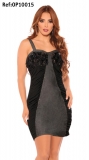 VESTIDO DE FIESTA AMERICANO REF 10015