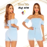 CONJUNTO  BLESS ME REF BM1549 AZUL