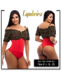 BODY REDUCTOR CAPOHEIRA REF BD3398 ROJO