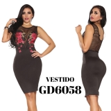 VESTIDO AMERICANO REF GD6058
