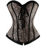 CORS  CON ENCAJE FLORAL N4224