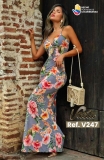 VESTIDO LARGO VACIA V247