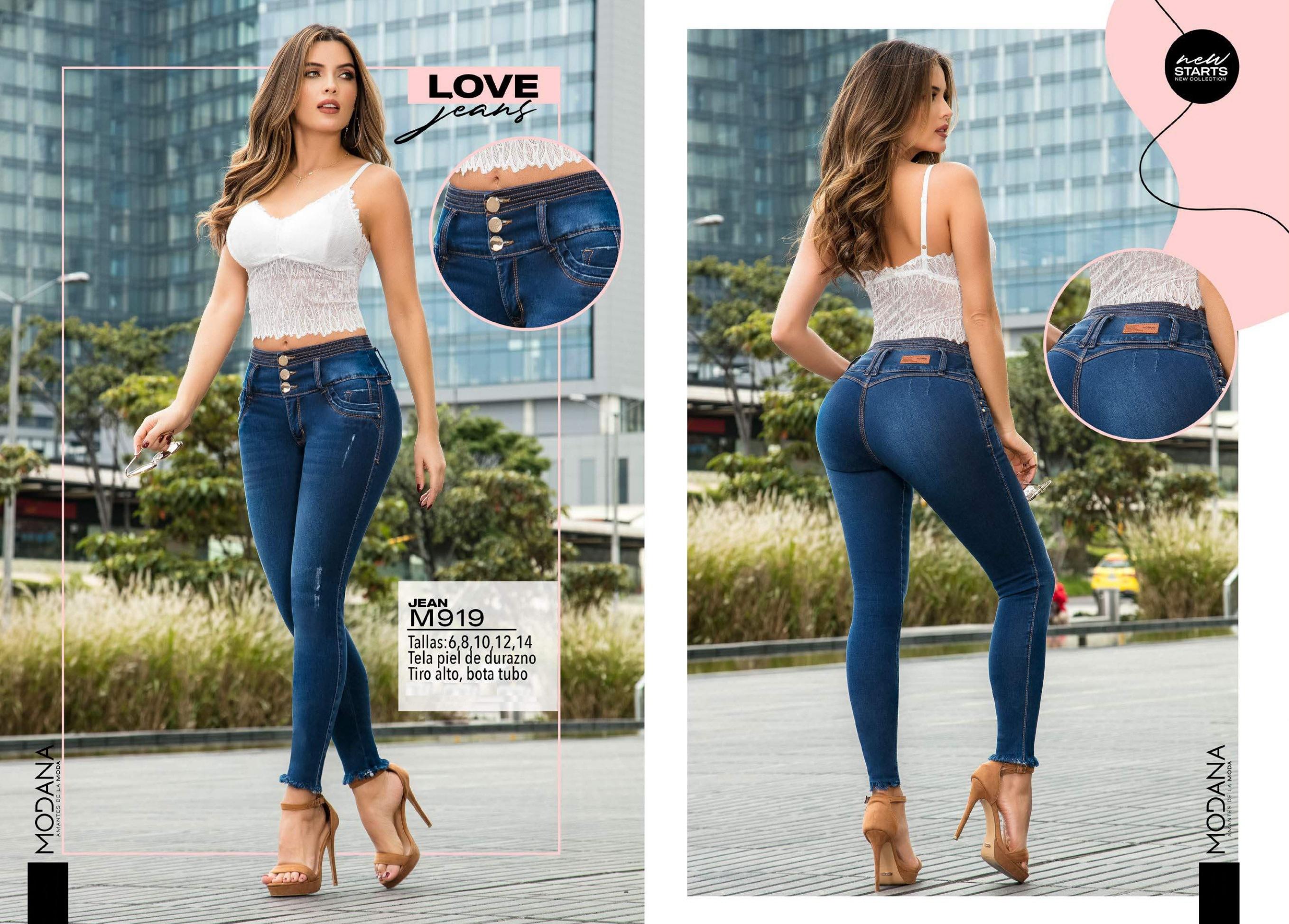 JEANS MODANA LEVANTACOLA REF BM919