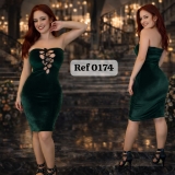 VESTIDO CATTLEYA GOLD REF 0174