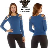 BLUSA LARGA BLESS ME REF BM1479