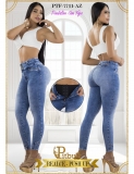 JEANS CON FAJA EN CINTURA  PITBULL PTF7711