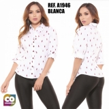 BLUSA  ASTERISCO REF A1946 BLANCO