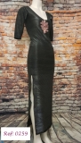 VESTIDO CATTLEYA GOLD REF 0259
