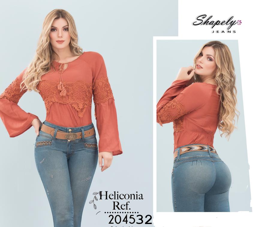 Beca En lo que respecta a las personas Complejo BLUSA DAMA HELICONIA REF 204532