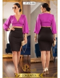 CONJUNTO PITBULL - REF CT276 VIOLETA