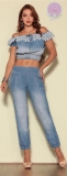 CONJUNTO PANTALON JEAN YES BRASIL REF 8106