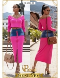 CONJUNTO PITBULL - REF CF7522 FUCSIA