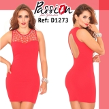 VESTIDO DE FIESTA AMERICANO REF D1273