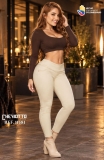 JEANS CHEVIOTTO REF 11581 BEIGE