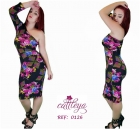 VESTIDO CATTLEYA GOLD REF 0126