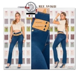 JEANS PUSH-UP COLOMBIANO REF  SV1651