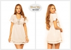 VESTIDO BLESS ME BM4009BLANCO