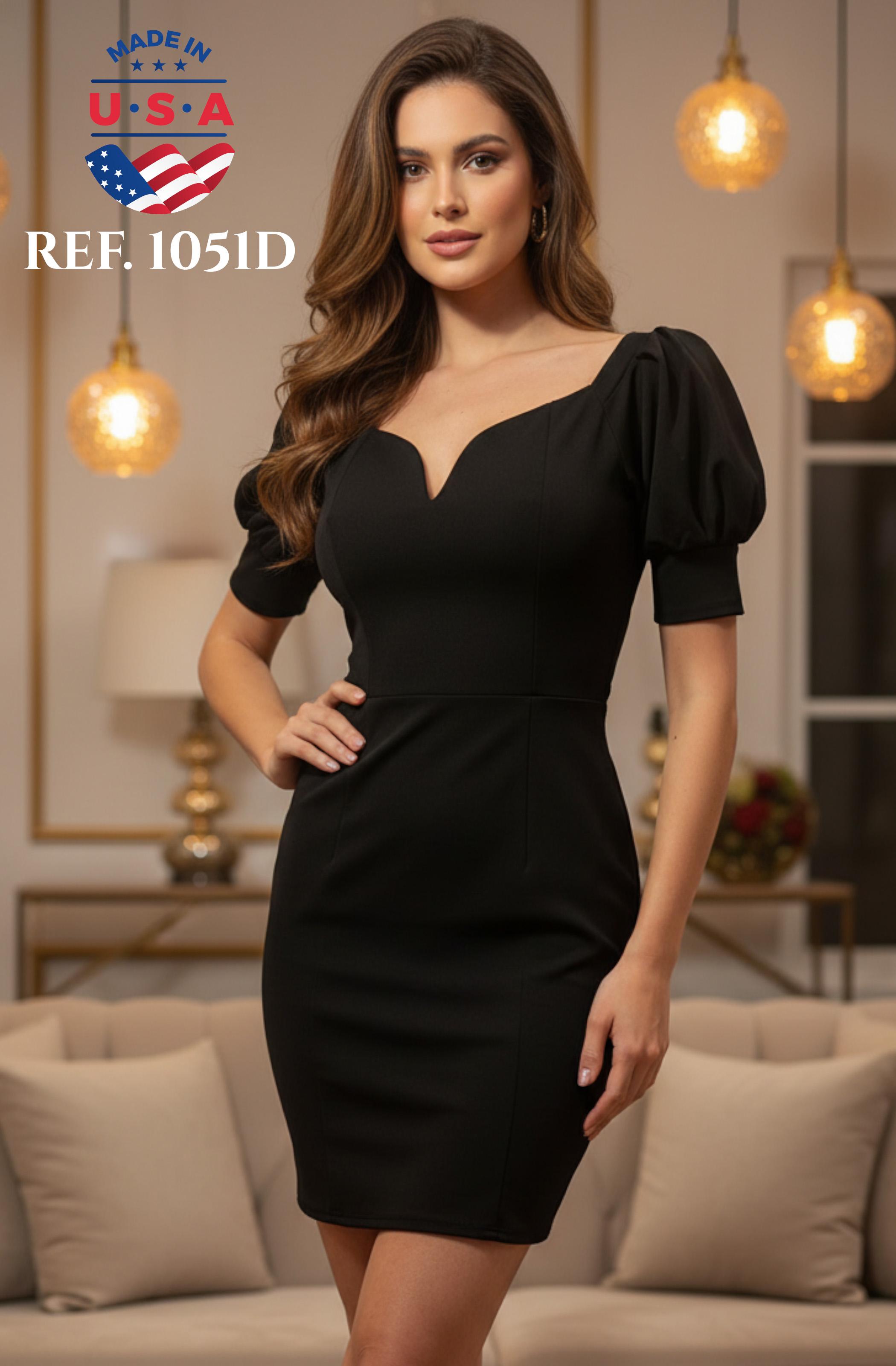 VESTIDO AMERICANO REF 1051D