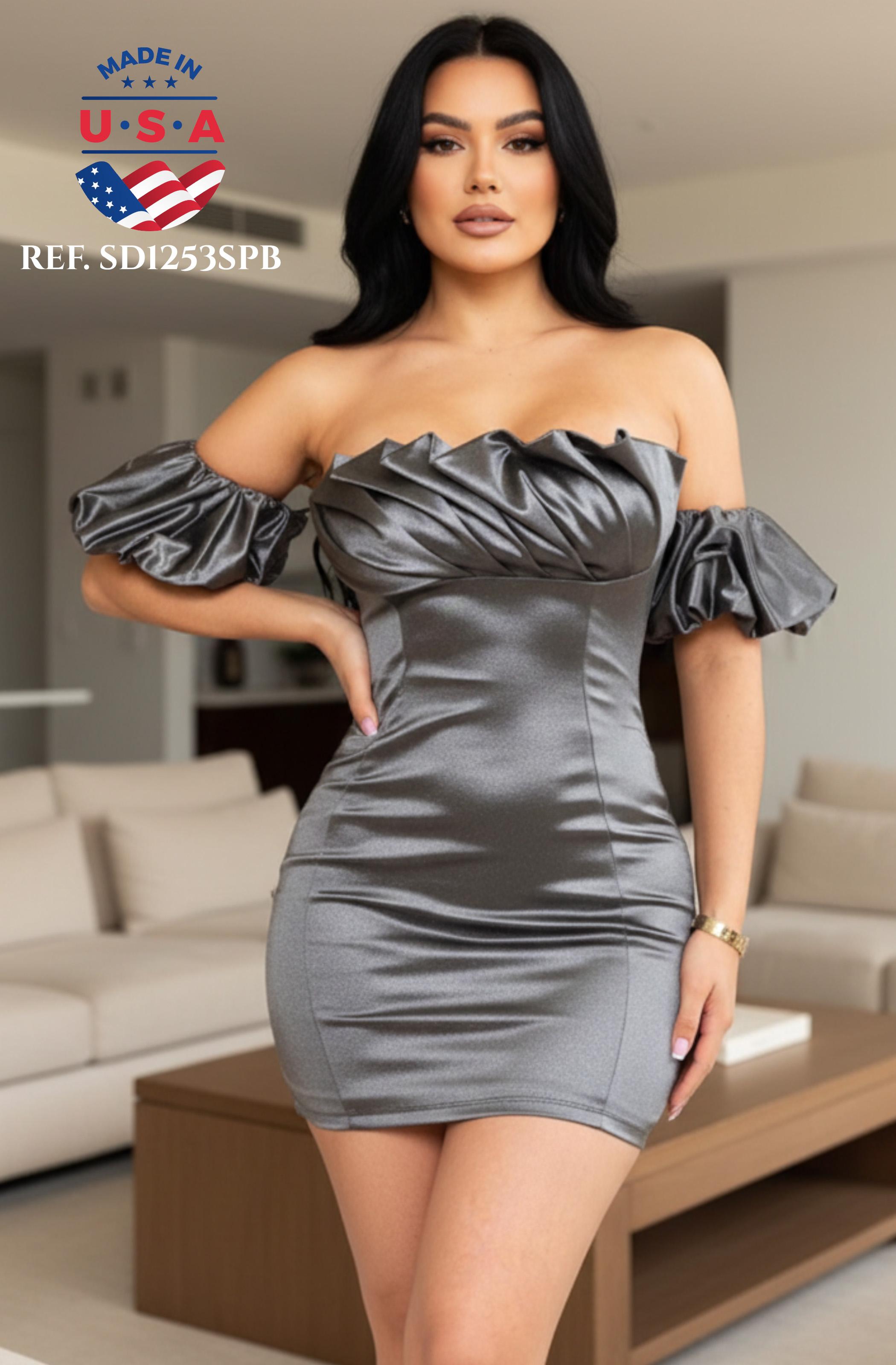 VESTIDO AMERICANO REF SD1253SPB