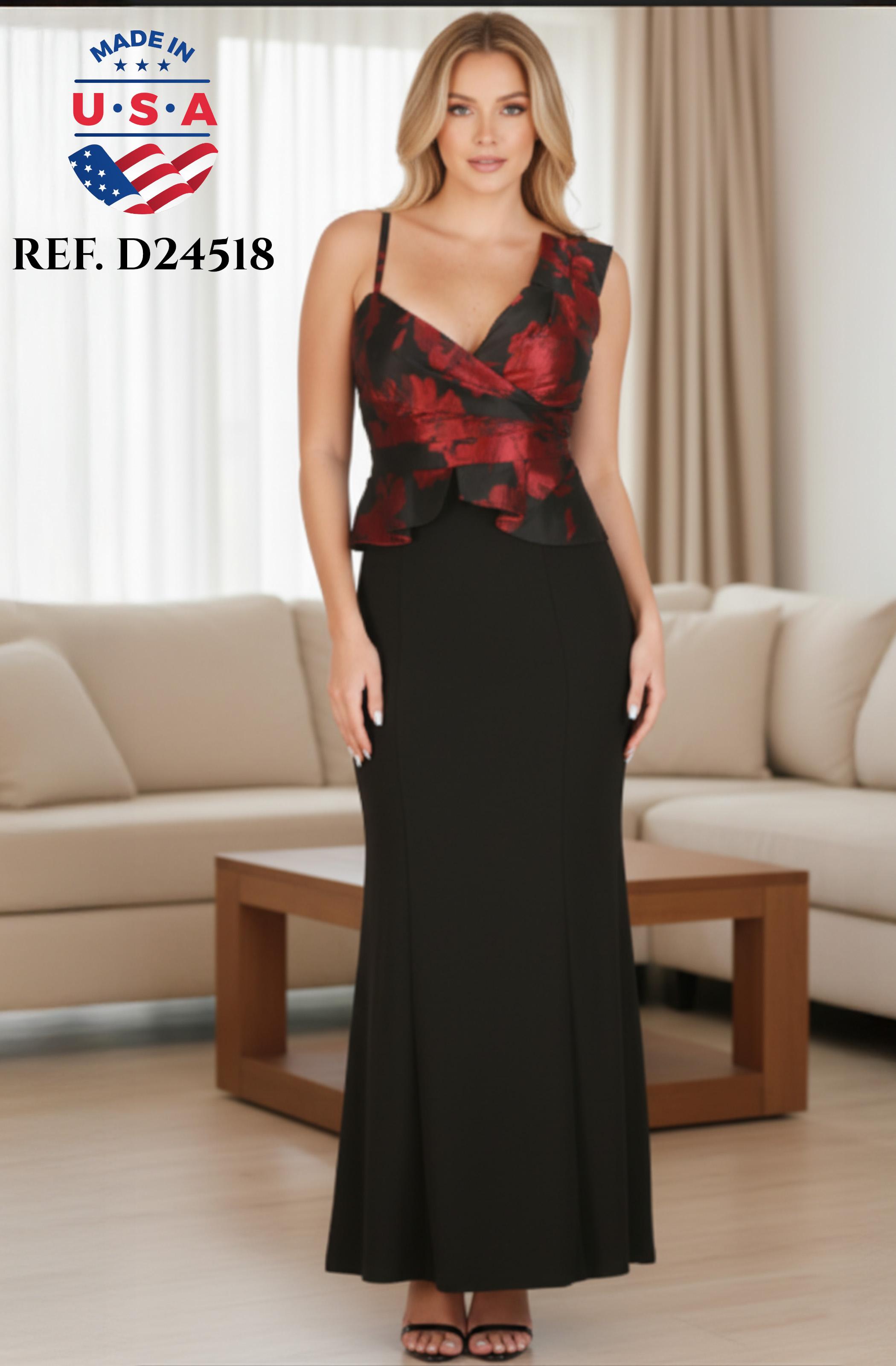 VESTIDO AMERICANO REF D24518