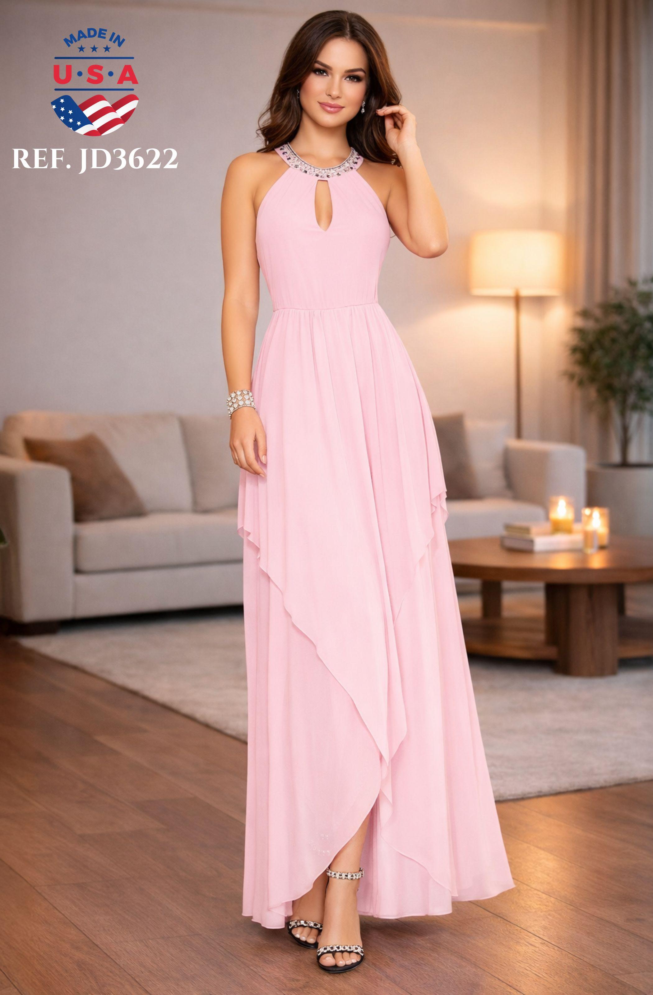 VESTIDO AMERICANO REF JD3622