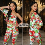 CONJUNTO CATTLEYA MODA REF LINA