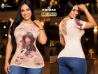 BLUSA CEREZA  REF 27024