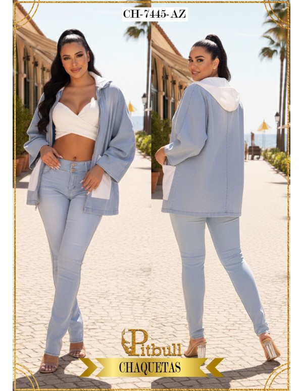 CHAQUETA VAQUERA  PITBULL REF CH7445