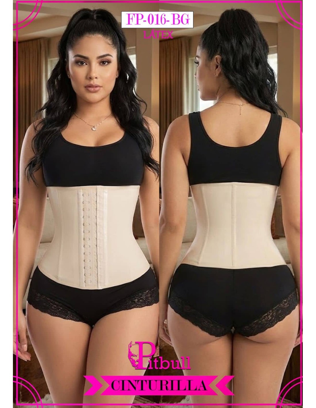 CINTURILLA LATEX  PITBULL REF FP016