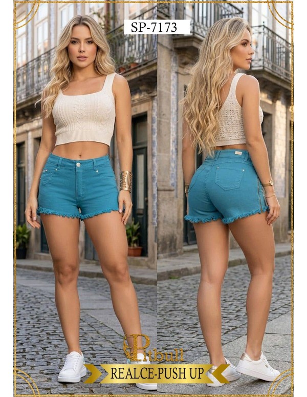 SHORT COLOMBIANO PUSH UP  PITBULL SP7173