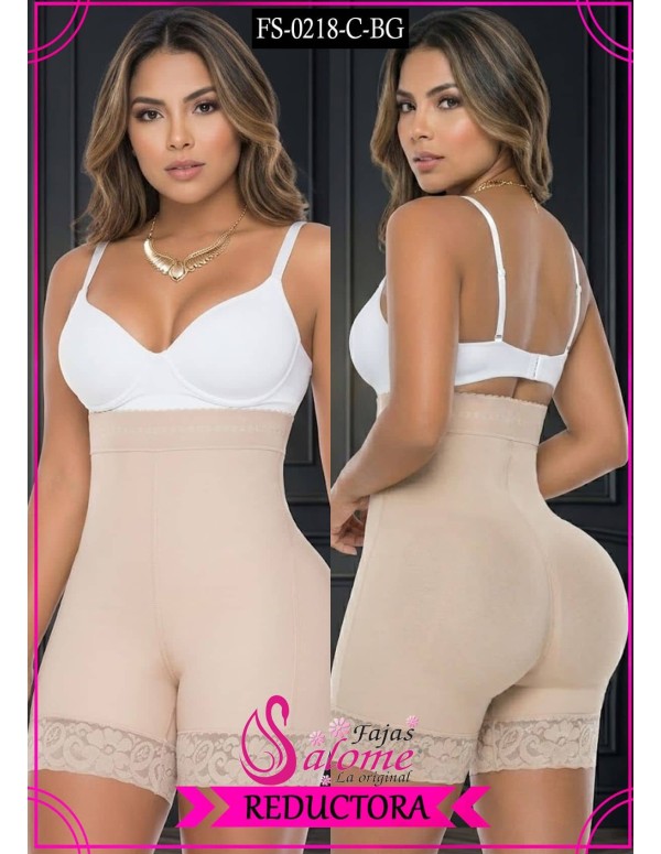 FAJA SHORT LEVANTACOLA  PRETINA ALTA SALOME  REF FS0218-C